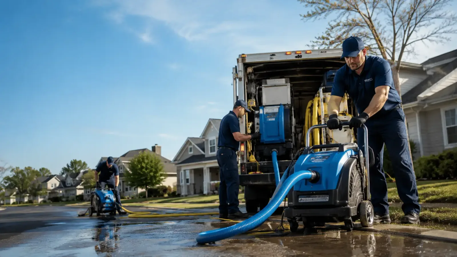 Flood Damage Cleanup in Mosherville, MI